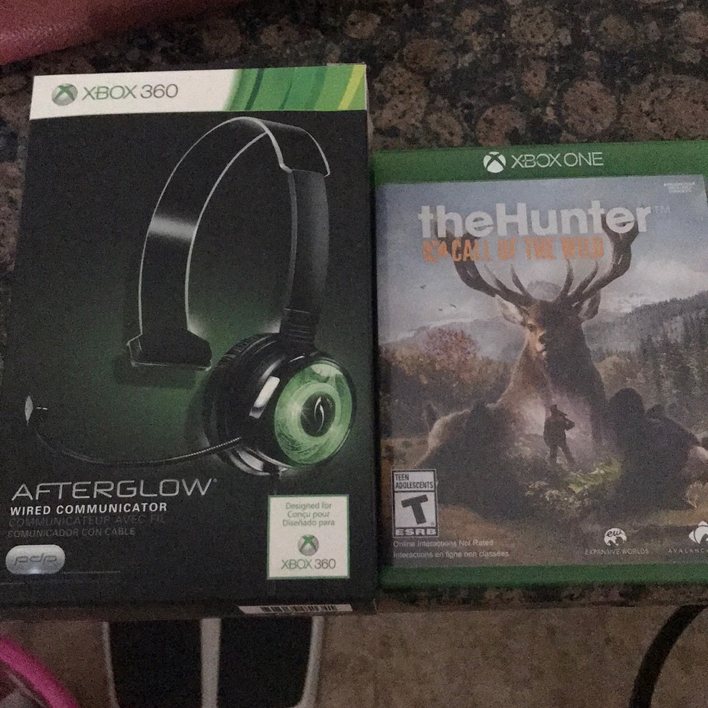 Xbox afterglow wired communicator new ibox w game